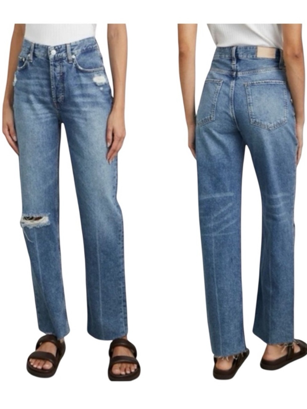 Rails The Topanga High Rise Straight Jeans Size 27